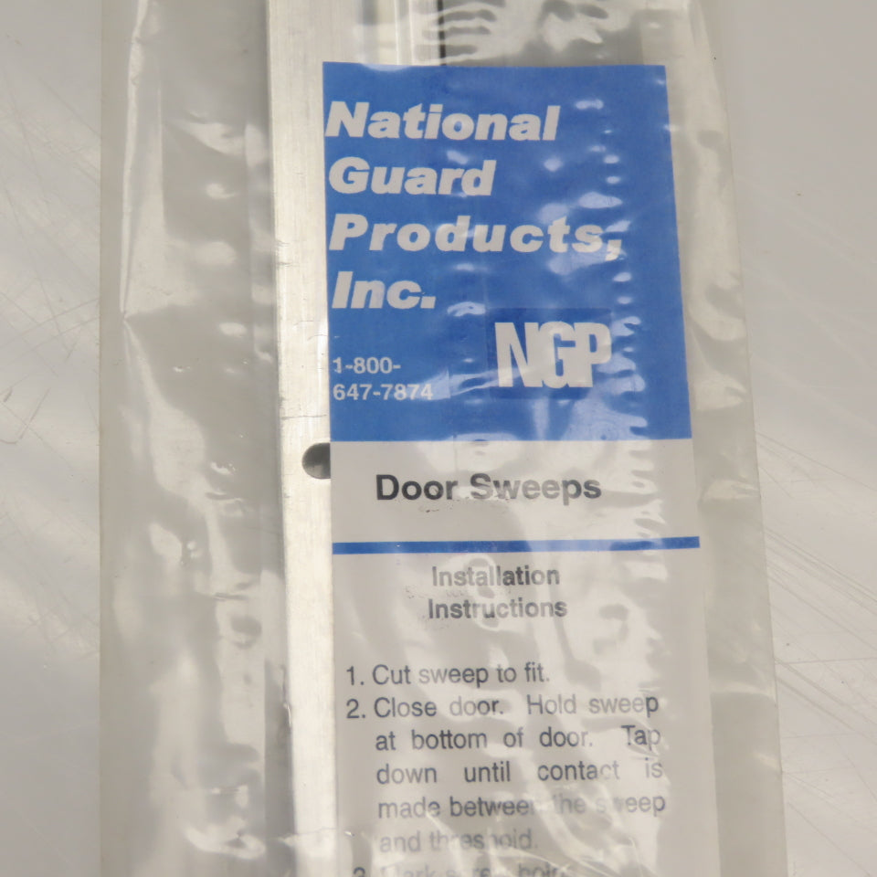 National Guard Products NGP 97V 48" Aluminum Door Sweep