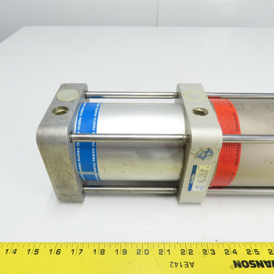 Festo DKE-100-60-PPV-A Double Acting Clamping Cylinder 100mm Bore 60mm Stroke