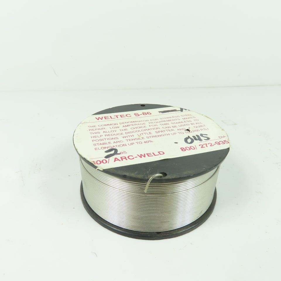Weltec S-86 MiG Welding Wire Spool 0.45" Dia.
