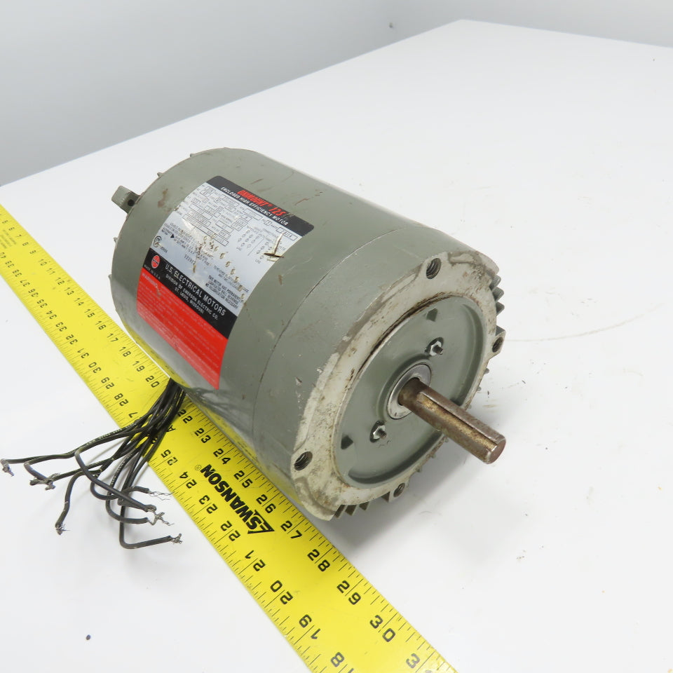 US Motors P63CPC-2870 3/4HP Unimount 125 Electric Motor 230/460V 3Ph 1775RPM