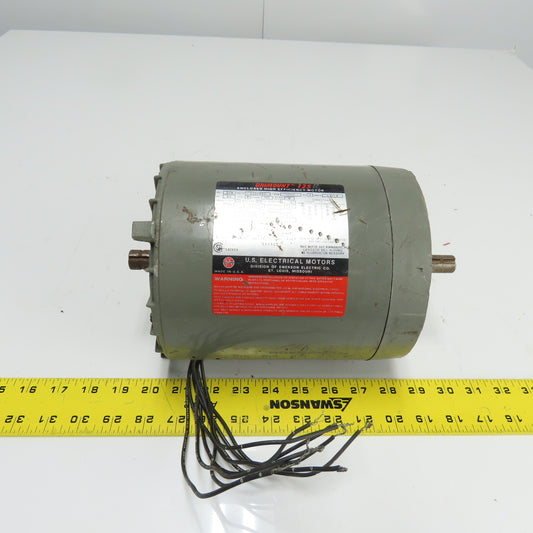 US Motors P63CPC-2870 3/4HP Unimount 125 Electric Motor 230/460V 3Ph 1775RPM