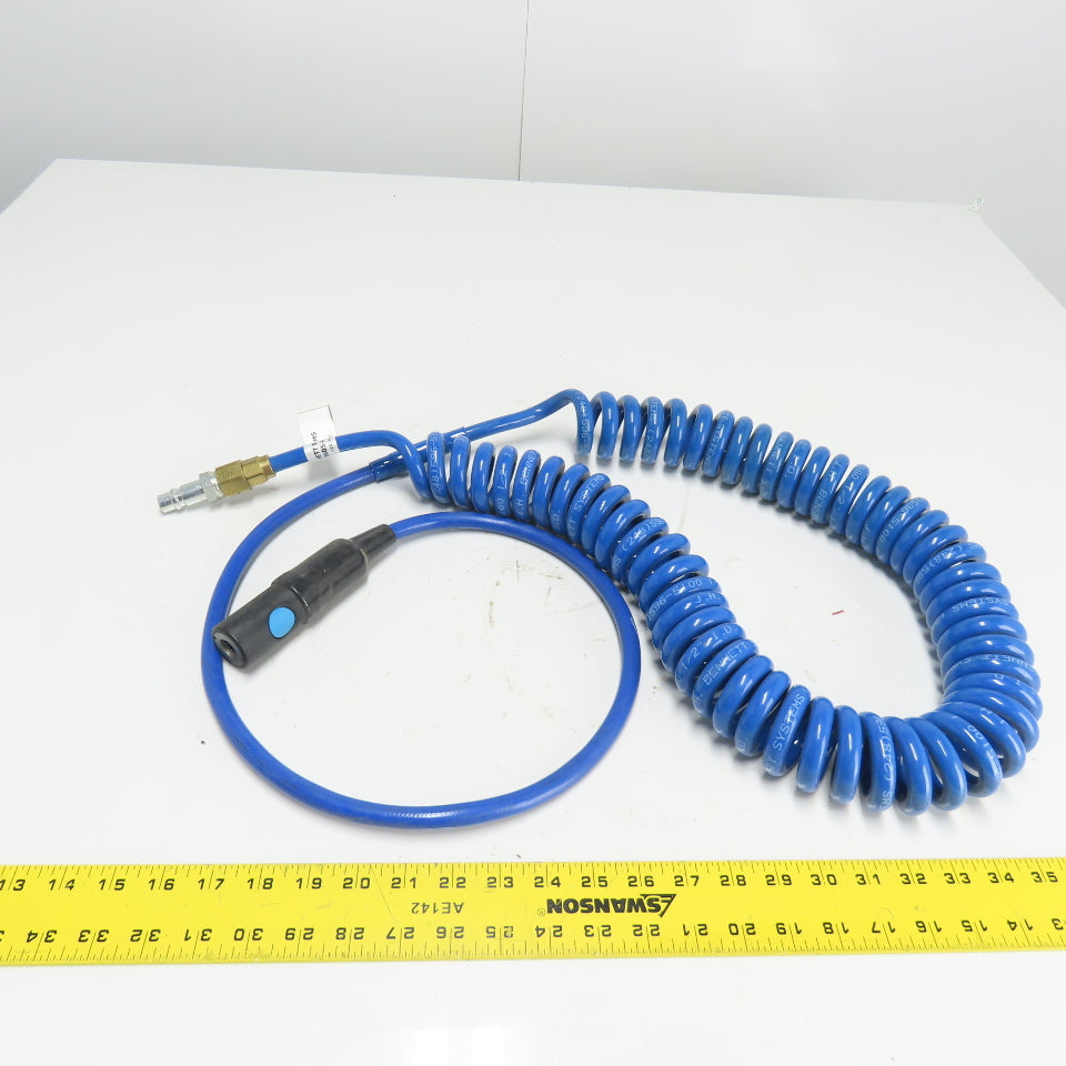 J.H. Bennett JB00605-A025 1/2" ID Self Storing Air Hose
