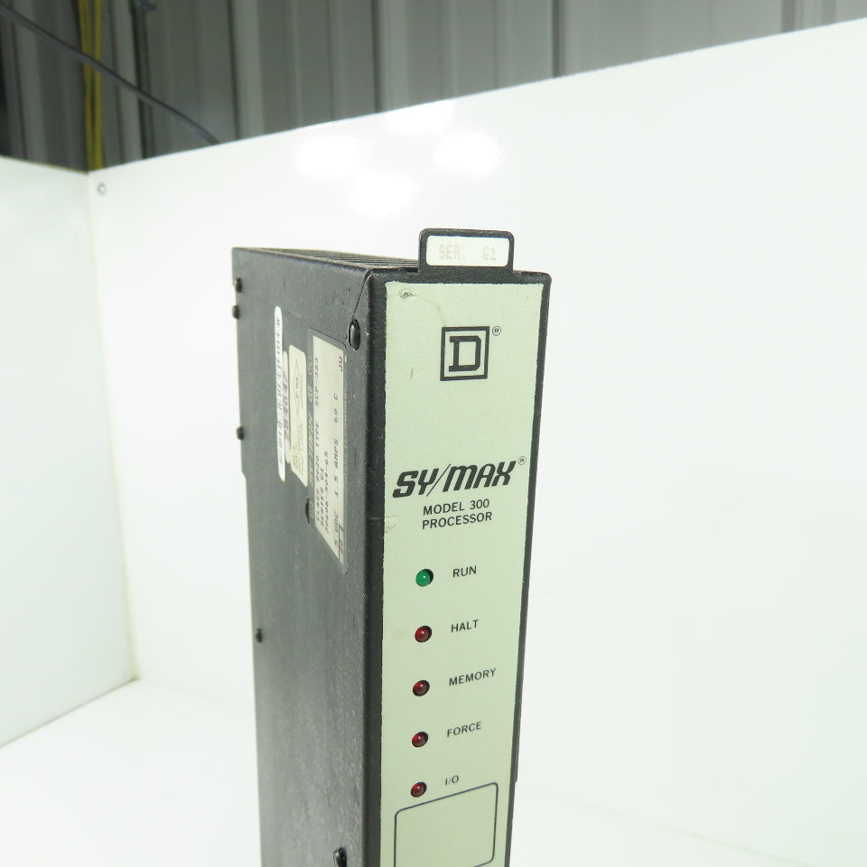 Square D SCP-323 Model 300 Sy/Max Processor Class 8020 Ser G1 5VDC