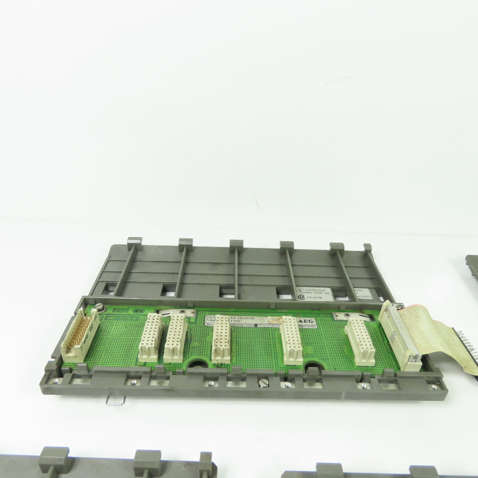 AEG 7628-042.244 800 5-Slot Primary Subrack Chassis Lot Of 5