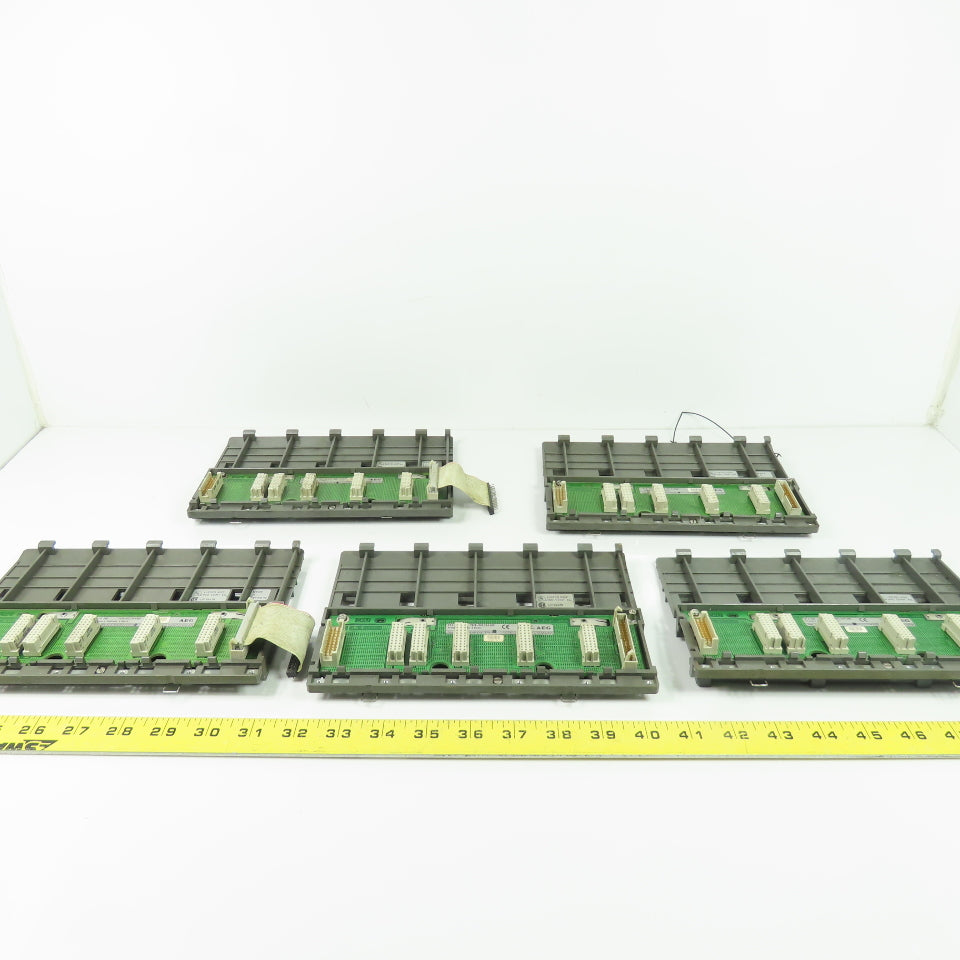 AEG 7628-042.244 800 5-Slot Primary Subrack Chassis Lot Of 5