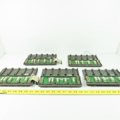 AEG 7628-042.244 800 5-Slot Primary Subrack Chassis Lot Of 5