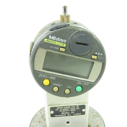 Zero Gage Model CD GA-56331 36.76mm W/ Mitutoyo ID-C112EB