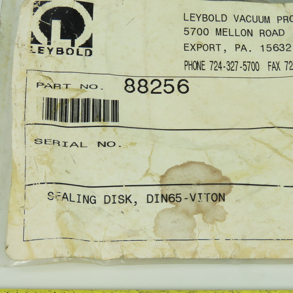 Leybold 88256 Din65 Sealing Disk