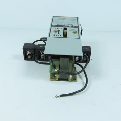 General Electric 15D1G181 55-181095P2 Mechanically Held Lighting Contactor 120V