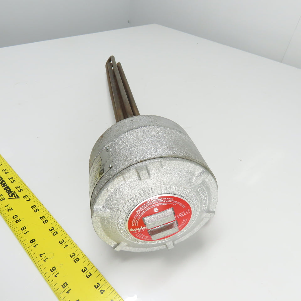 Warren Electric 2-PS-1.5-575-20-LT*3 Screw Plug Immersion Heater 575VAC 1500W