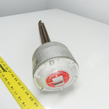 Warren Electric 2-PS-1.5-575-20-LT*3 Screw Plug Immersion Heater 575VAC 1500W