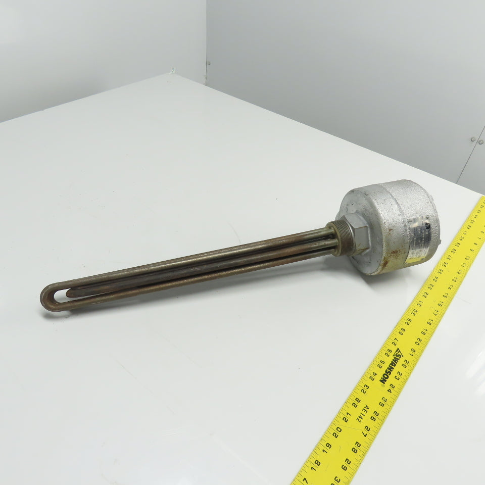 Warren Electric 2-PS-1.5-575-20-LT*3 Screw Plug Immersion Heater 575VAC 1500W