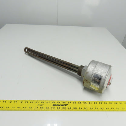 Warren Electric 2-PS-1.5-575-20-LT*3 Screw Plug Immersion Heater 575VAC 1500W