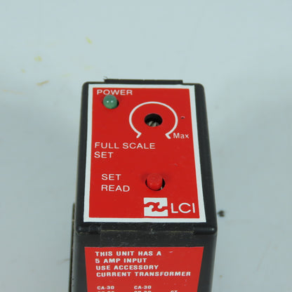 Load Controls Incorporated CA-30 Adjustable Gain Current Transducer