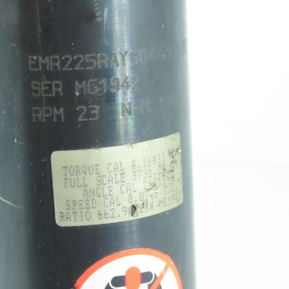 Rotor Tool MG1942 EMR225RAYGG44M1100 Nutrunner 23 RPM 1/2"