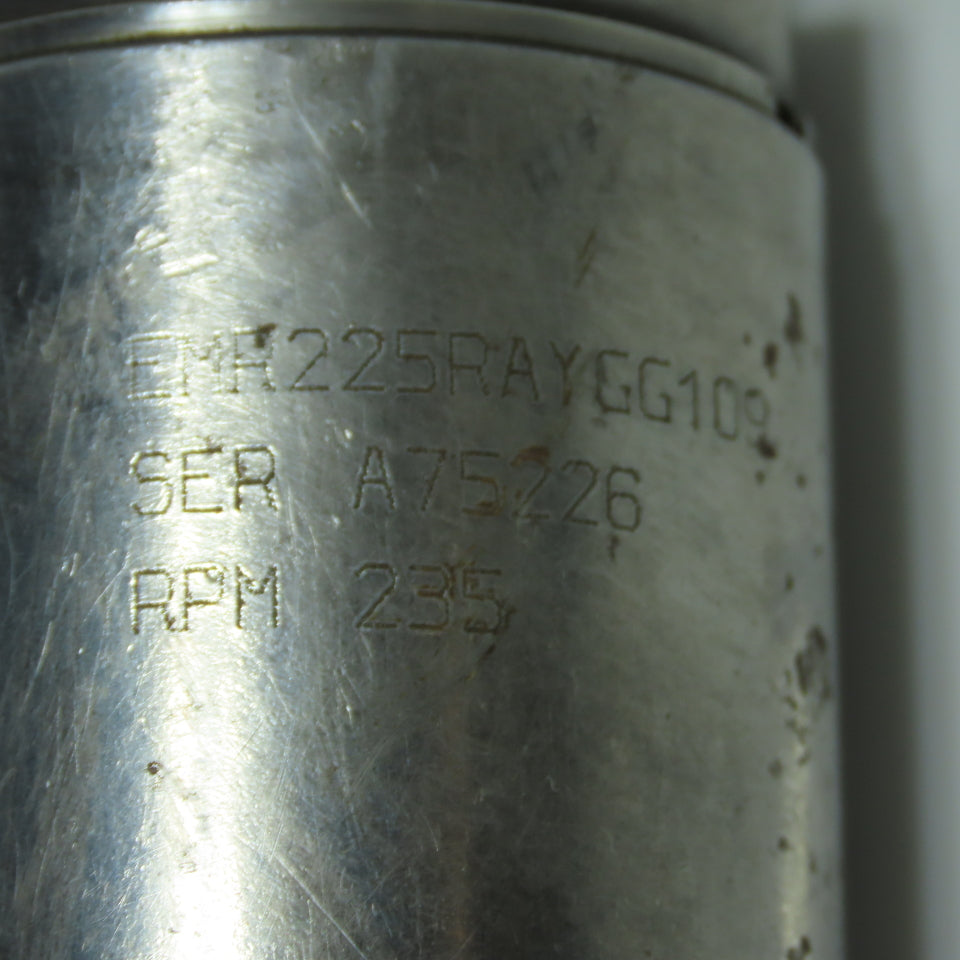 Rotor Tool EMR225RAYGG109 Right Angle Nutrunner 235 RPM 1/2"