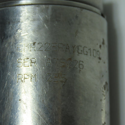 Rotor Tool EMR225RAYGG109 Right Angle Nutrunner 235 RPM 1/2"