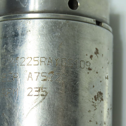 Rotor Tool EMR225RAYGG109 Right Angle Nutrunner 235 RPM 1/2"