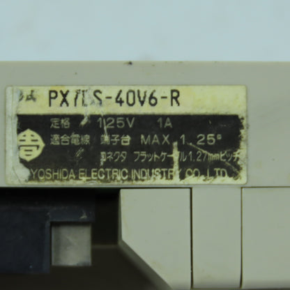 Yoshida Electric PX7DS-40V6-R Terminal Block Connector Module 125V 1A
