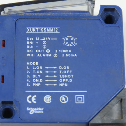 Schneider Electric XUKT1KSMM12 Photoelectric Sensor 12-24V