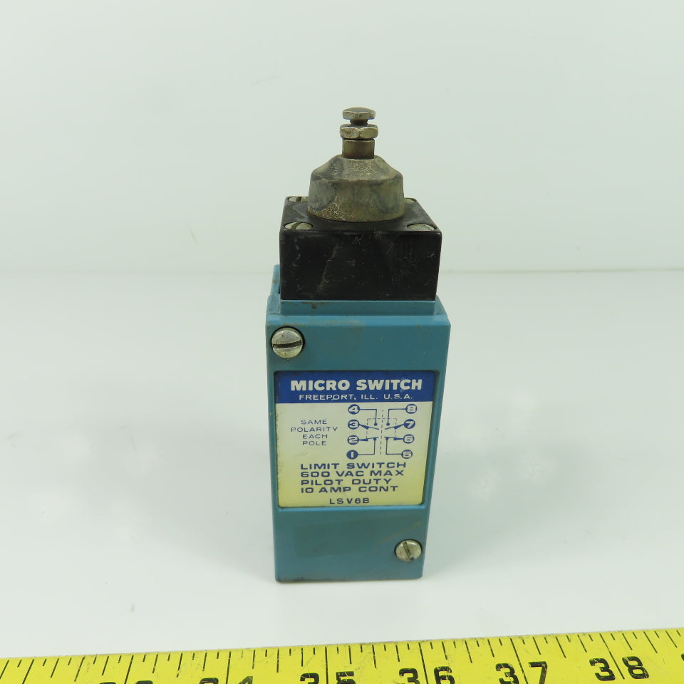 Micro Switch lSV6B Limit Switch 600VAC 10A