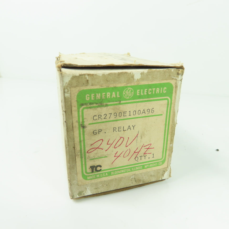 General Electric 2790E100A96 10A Relay 240V 40Hz NEW