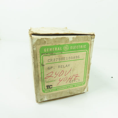 General Electric 2790E100A96 10A Relay 240V 40Hz NEW