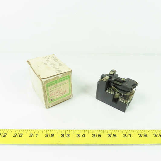 General Electric 2790E100A96 10A Relay 240V 40Hz NEW