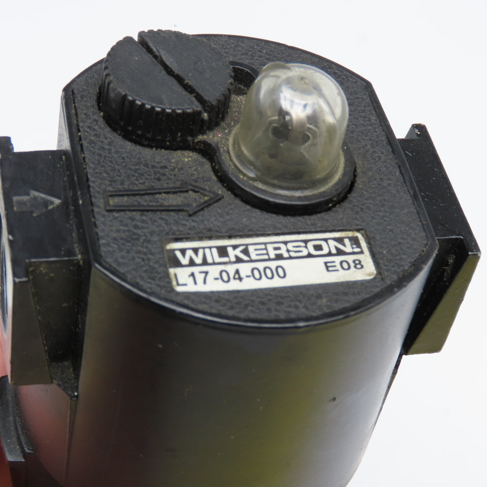 Wilkerson L17-04-000 1/2" NPT Compressed Air Line Lubricator