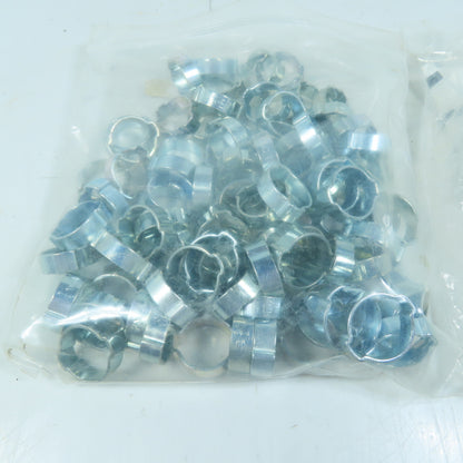 Dixon Valve 2023 7/8" Pinch-On Double Ear Clamp Lot Of 90
