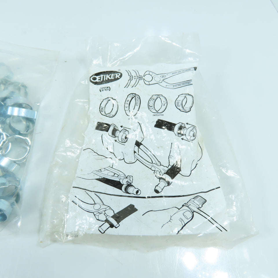 Dixon Valve 2023 7/8" Pinch-On Double Ear Clamp Lot Of 90