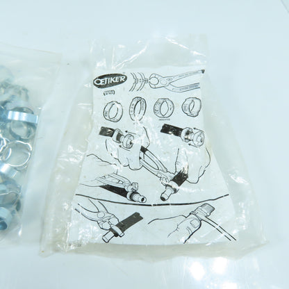 Dixon Valve 2023 7/8" Pinch-On Double Ear Clamp Lot Of 90