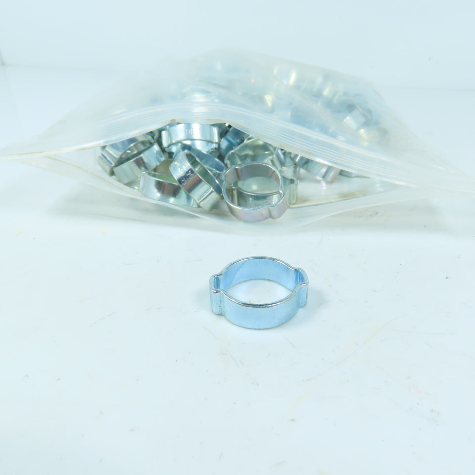 Dixon Valve 2023 7/8" Pinch-On Double Ear Clamp Lot Of 90