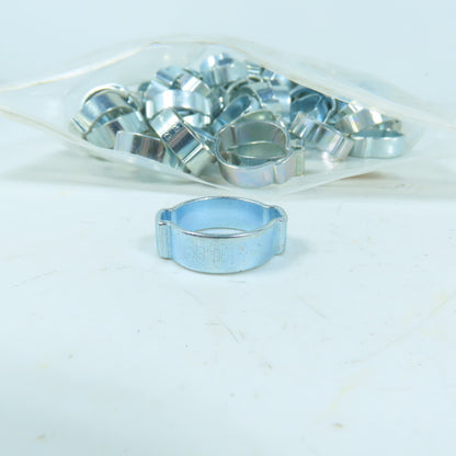 Dixon Valve 2023 7/8" Pinch-On Double Ear Clamp Lot Of 90
