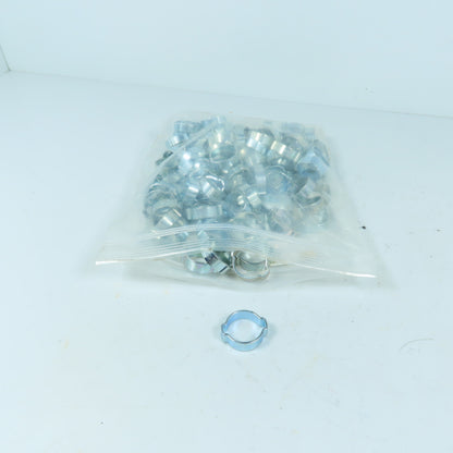 Dixon Valve 2023 7/8" Pinch-On Double Ear Clamp Lot Of 90