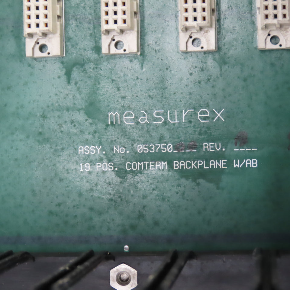 Honeywell Measurex 05375000 19 Position Comterm Backplane with AB