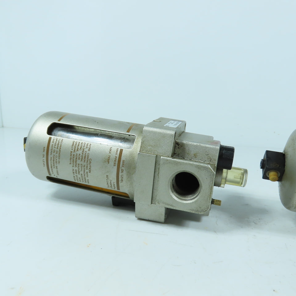 SMC NAF4000-N04 Pneumatic Air Filter & Lubricator 1.0MPa 1/2" Lot Of 2