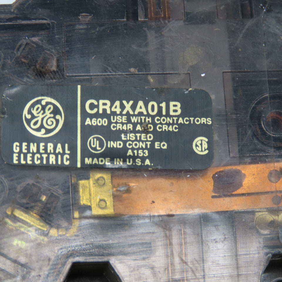 General Electric CR4XA01B CR4R Ans CR4C Auxiliary Contact Lot Of 7