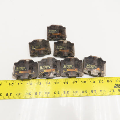 General Electric CR4XA01B CR4R Ans CR4C Auxiliary Contact Lot Of 7