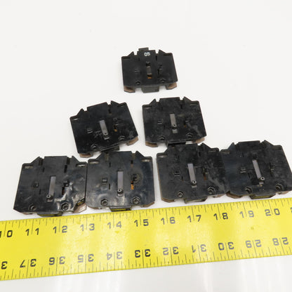 General Electric CR4XA01B CR4R Ans CR4C Auxiliary Contact Lot Of 7