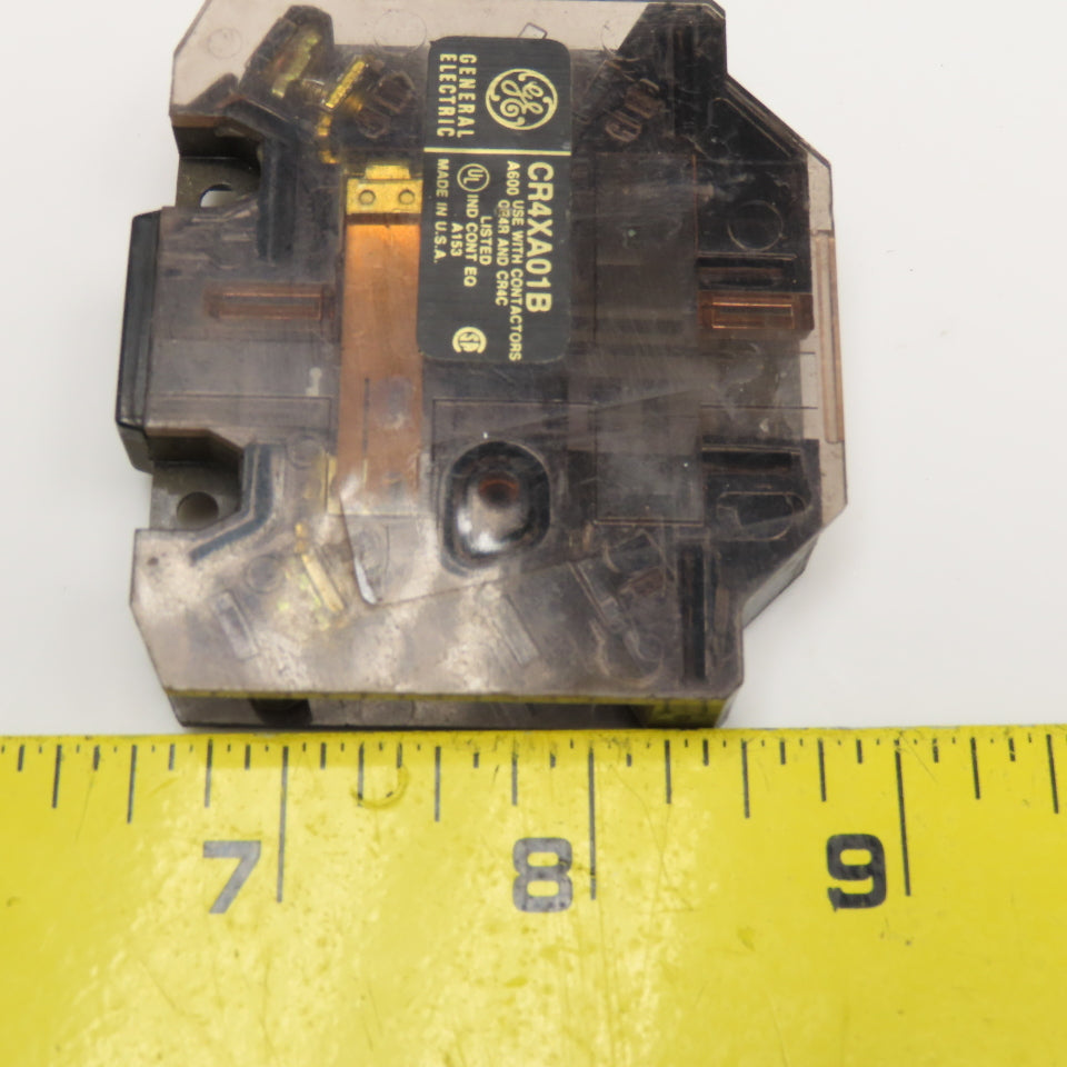 General Electric CR4XA01B CR4R Ans CR4C Auxiliary Contact Lot Of 7