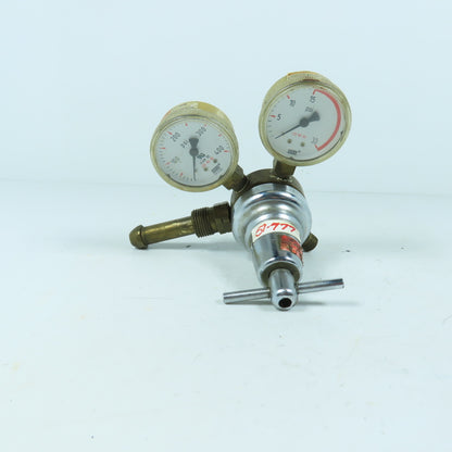 L-TEC R-2715510 90A3 Gas Regulator with Dual Gauges