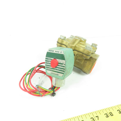 Asco X8210G413452 Solenoid Valve 1" NPT 150PSI 120V