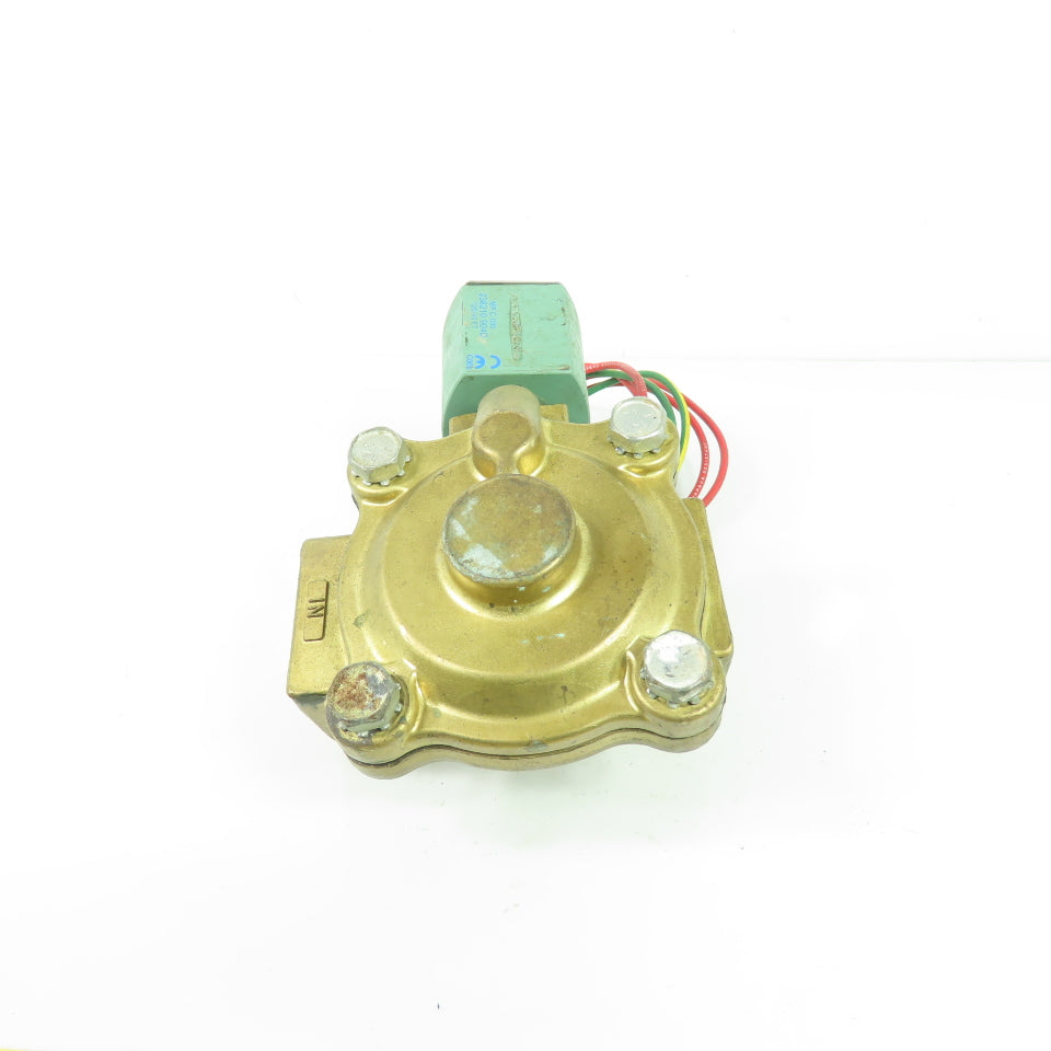 Asco X8210G413452 Solenoid Valve 1" NPT 150PSI 120V