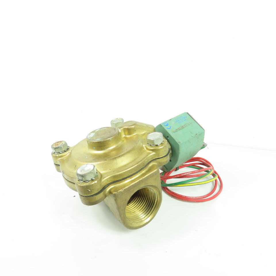 Asco X8210G413452 Solenoid Valve 1" NPT 150PSI 120V