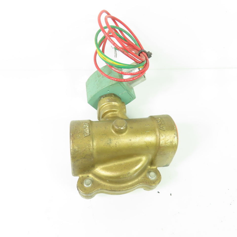 Asco X8210G413452 Solenoid Valve 1" NPT 150PSI 120V