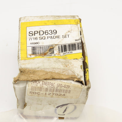 Enerpac SPD639 7/16" Square Punch & Die Set