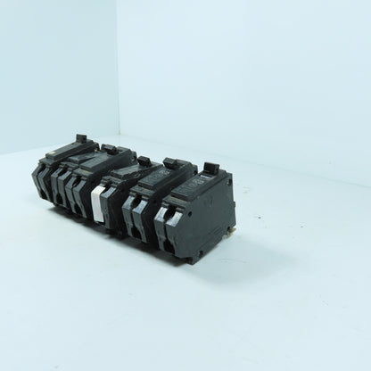 GE THHQB 20A Single Pole Circuit Breaker 120/240 VAC Lot Of 6
