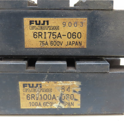 Fuji Electric 6R175A-060 600V 75A Bridge Rectifier Diode Lot Of 2