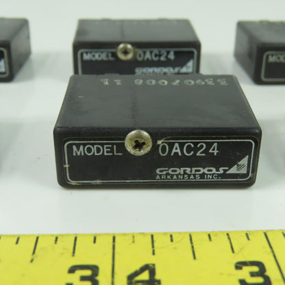 Gordos 0AC24 Relay Module 120VAC 18-32VDC 3A 60Hz Lot Of 6